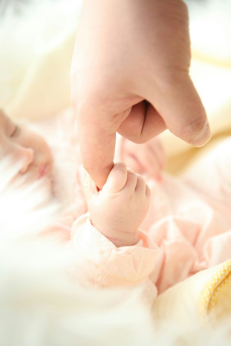 Mother with baby